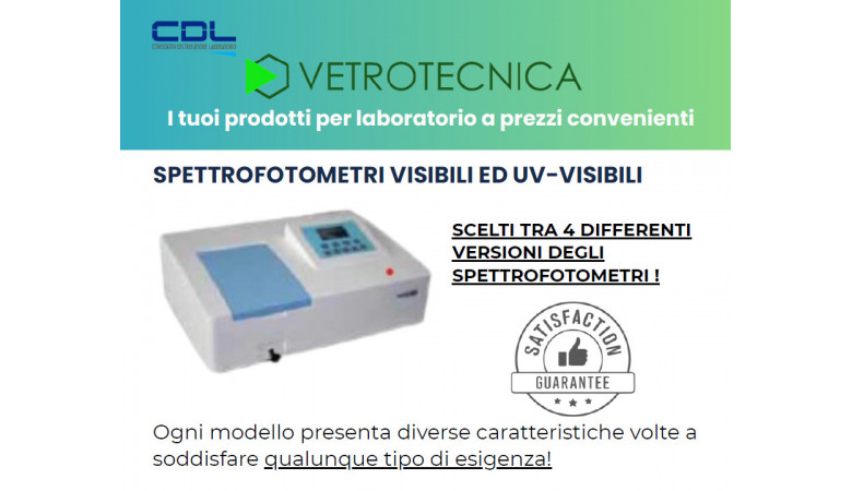 OFFERTA SPECIALE SPETTROFOTOMETRI!